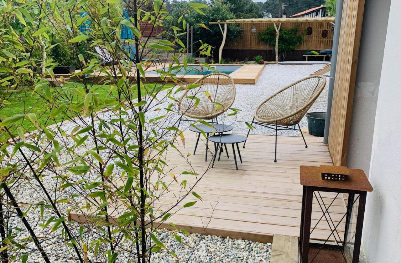 Villa Hossegor - 4 Etoiles, 6 Chambres - 5 Salles De Bains - Piscine Chauffee 5 Mn Des Plages Soorts-Hossegor Zewnętrze zdjęcie
