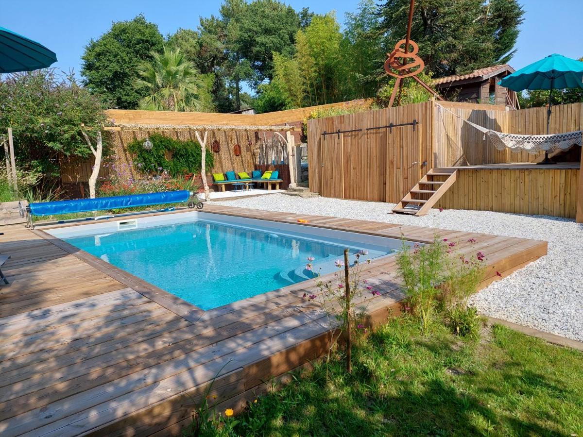 Villa Hossegor - 4 Etoiles, 6 Chambres - 5 Salles De Bains - Piscine Chauffee 5 Mn Des Plages Soorts-Hossegor Zewnętrze zdjęcie