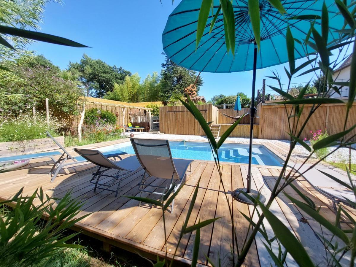 Villa Hossegor - 4 Etoiles, 6 Chambres - 5 Salles De Bains - Piscine Chauffee 5 Mn Des Plages Soorts-Hossegor Zewnętrze zdjęcie